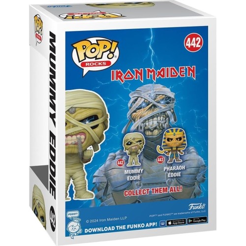Funko Pop! Rocks: Iron Maiden - Eddie Mummy Eddie - Collectable Vinyl Figure - Gi 099573 889698840217