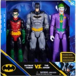 Spin Master DC The Batman Dc Comics Batman – Pack Of 3 Figurines 30 Cm Batman/Robin/The Joke 102116 778988344651