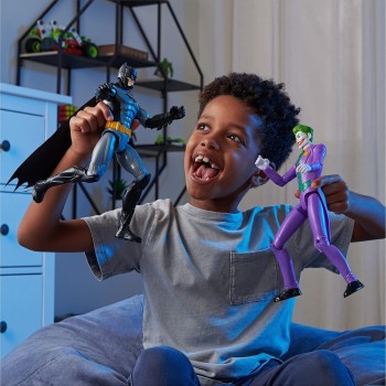 Spin Master DC The Batman Dc Comics Batman – Pack Of 3 Figurines 30 Cm Batman/Robin/The Joke 102116 778988344651