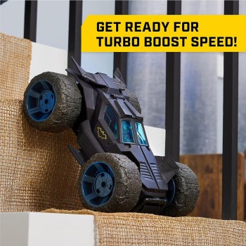 Spin Master DC The Batman Dc Comics, Batman, Stunt Force Batmobile, Indoor Remote-Control Car, Action 102124 778988462270