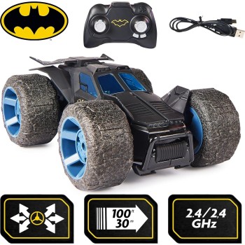 Spin Master DC The Batman DC: Batman - Stunt Force Batmobile Αυτοκίνητο Με Τηλεχειριστήριο 102124 778988462270