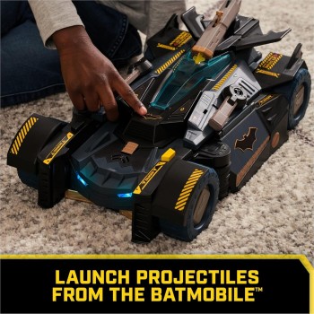 Spin Master Batman, Ultimate Transforming Batmobile Playset, 2-In-1 Batman Playset With 102117 681147018068