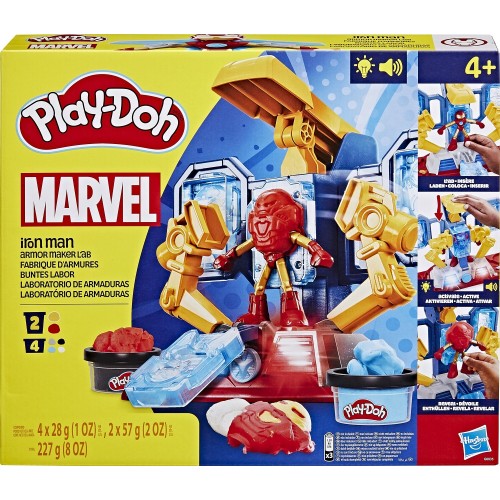 Hasbro Play-Doh Marvel Iron Man Armor Maker Lab G0035 5010996257680