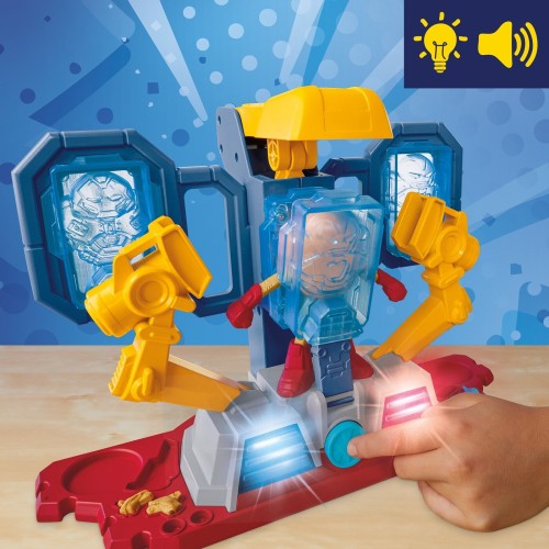 Hasbro Play-doh Marvel Iron Man Armor Maker Lab Playset With Iron Man Action Figure, Ages 4+ G0035 5010996257680