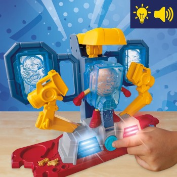 Hasbro Play-doh Marvel Iron Man Armor Maker Lab Playset With Iron Man Action Figure, Ages 4+ G0035 5010996257680