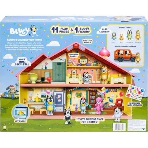 Giochi Preziosi Bluey Playset Party Time Home 17669 630996176696