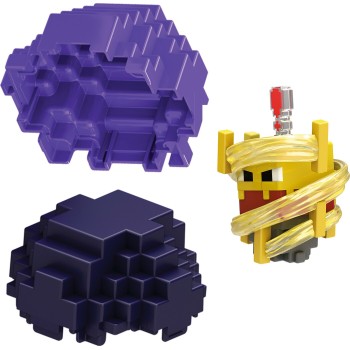 Mattel Minecraft Mini Mode Spawn EGG Heated Blaze HXT64 / JCD18 194735268818