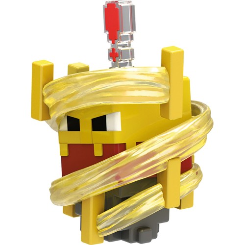 Mattel Minecraft Mini Mode Spawn EGG Heated Blaze HXT64 / JCD18 194735268818