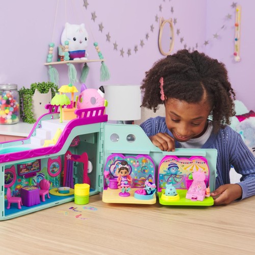 Spin Master Gabbys Dollhouse Gabby's Dollhouse - Gabby Cat Friend Ship Playset (6068572) Παιχνίδι Κρουαζιερόπλοιου Με 2 Φιγούρες
