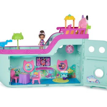 Spin Master Gabbys Dollhouse Gabby's Dollhouse - Gabby Cat Friend Ship Playset (6068572) Παιχνίδι Κρουαζιερόπλοιου Με 2 Φιγούρες