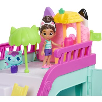 Spin Master Gabbys Dollhouse, Gabby Cat Friend Ship, Cruise Ship Toy With 2 Toy Figures 102120 778988502006
