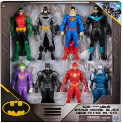 Spin Master DC The Batman DC: Batman - Πακέτο Με 8 Φιγούρες 15 Εκ. (6068211) 102119 778988498859