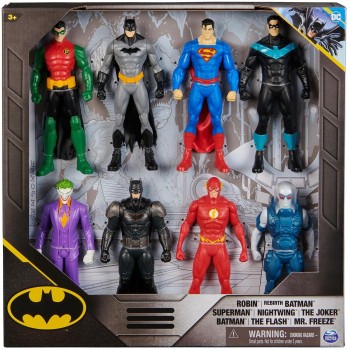 Spin Master DC The Batman DC: Batman - 8 Pack Figures Set 6 Inch (6068211) 102119 778988498859