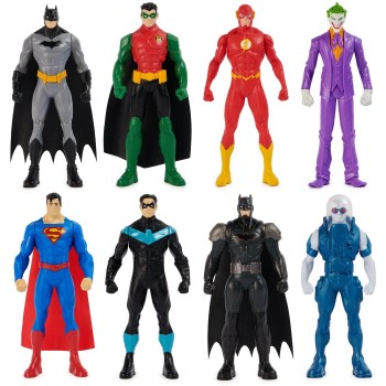 Spin Master DC The Batman DC: Batman - 8 Pack Figures Set 6 Inch (6068211) 102119 778988498859