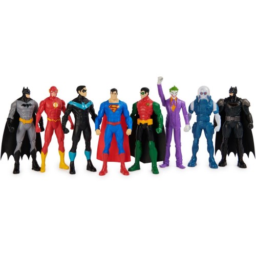 Spin Master DC The Batman DC: Batman - 8 Pack Figures Set 6 Inch (6068211) 102119 778988498859
