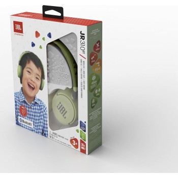Jbl Jr 310 Bt Childrens On-Ear Headphones With Bluetooth And Built-In Micro JBL1028BTGREEN 6925281976896