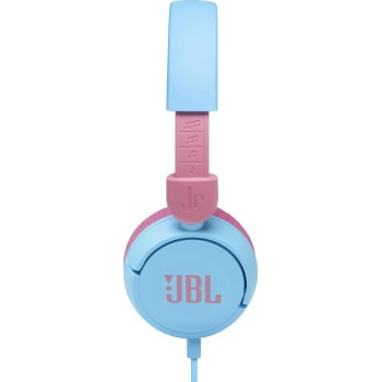 jbl jr 310 childrens on-ear headphones with aux cable and built-in micropho JBL1028BL 6925281976933