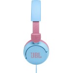 jbl jr 310 childrens on-ear headphones with aux cable and built-in micropho JBL1028BL 6925281976933