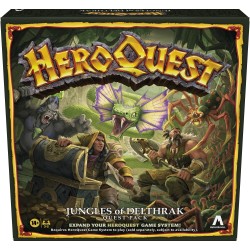 Hasbro Gaming Avalon Hill Heroquest Jungles Of Delthrak F9907 5010996227775