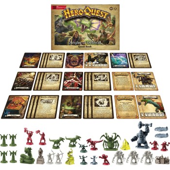 Hasbro Gaming Avalon Hill Heroquest Jungles Of Delthrak F9907 5010996227775