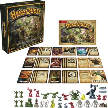 Hasbro Gaming Avalon Hill Heroquest Jungles Of Delthrak F9907 5010996227775