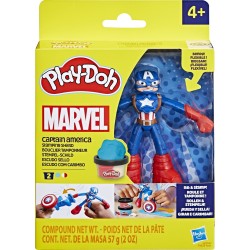 Hasbro Play-doh Marvel Captain America Stampig Shield F9829 / G0056 5010996257598