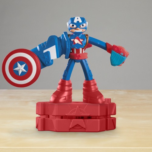 Hasbro Play-Doh Marvel Captain America Stampig Shield F9829 / G0056 5010996257598