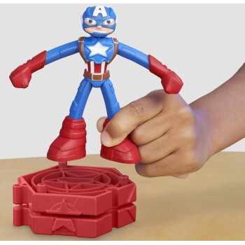 Hasbro Play-Doh Marvel Captain America Stampig Shield F9829 / G0056 5010996257598