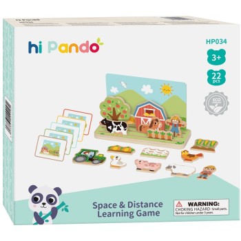 TOOKY TOY Hi Pando Learning Space & Distance Game HP034 6976831551582