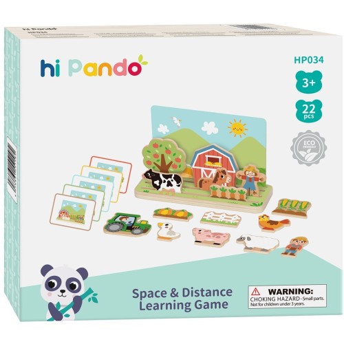 TOOKY TOY Hi Pando Learning Space & Distance Game HP034 6976831551582