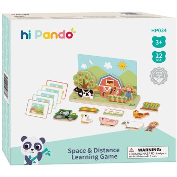 TOOKY TOY Hi Pando Learning Space & Distance Game HP034 6976831551582
