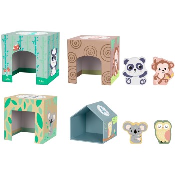 TOOKY TOY Hi Pando Nesting Box - Animal HP031 6976831551551