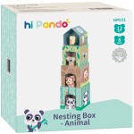 TOOKY TOY Hi Pando Nesting Box - Animal HP031 6976831551551