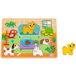 TOOKY TOY Hi Pando Chunky Puzzle HP030 6976831551544