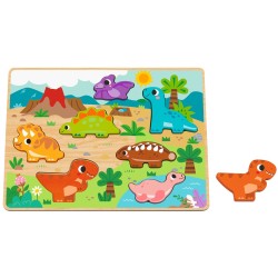 TOOKY TOY Hi Pando Chunky Puzzle HP026 6976831551506