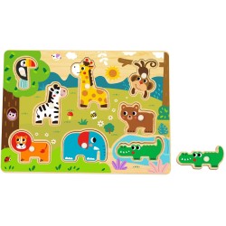 TOOKY TOY Hi Pando Animal Puzzle HP023 6976831551476