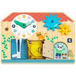 TOOKY TOY Hi Pando Ξύλινος Πίνακας Πολλαπλών Δραστηριοτήτων HP003 6976831551278
