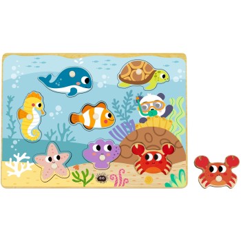 TOOKY TOY Hi Pando Animal Puzzle HP016 6976831551407