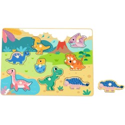 TOOKY TOY Hi Pando Animal Puzzle HP017 6976831551414