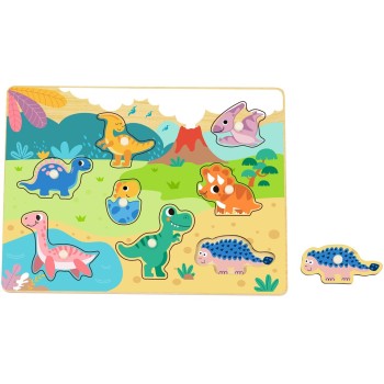 TOOKY TOY Hi Pando Animal Puzzle HP017 6976831551414