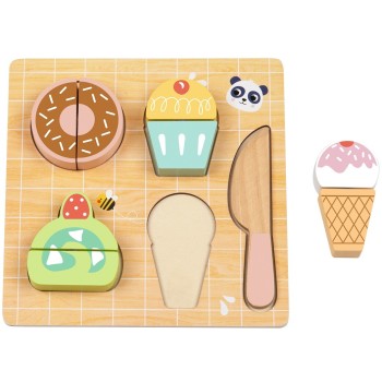 TOOKY TOY Hi Pando Cutting Food HP022 6976831551469