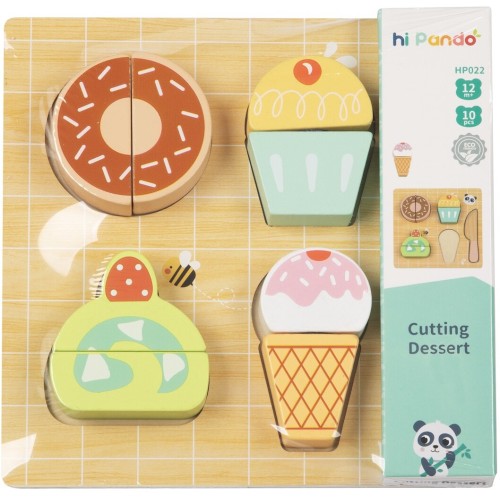 TOOKY TOY Hi Pando Cutting Food HP022 6976831551469