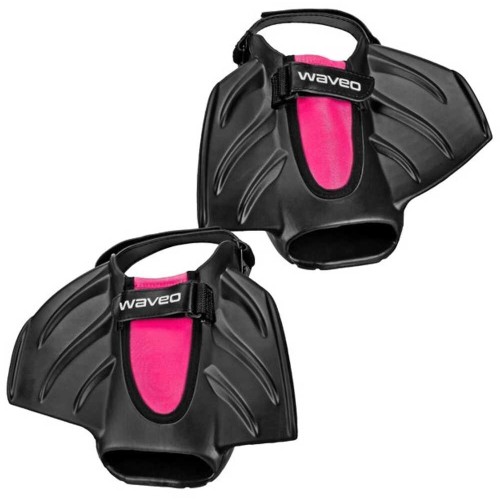 ΑΘΛΟΠΑΙΔΙΑ waveo  fins βατραχοπέδιλα ρυθμιζόμενα - black/pink χρώμα μαύρο-ροζ, μέγεθος 43-46 006.30646/BLKPK/L 0731946994978
