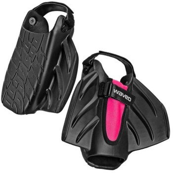 ΑΘΛΟΠΑΙΔΙΑ Waveo Fins Adjustable Flippers - Black/pink Color Black-pink, Size 43-46 006.30646/BLKPK/L 0731946994978