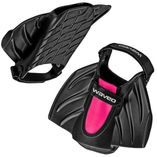 ΑΘΛΟΠΑΙΔΙΑ Waveo Fins Adjustable Flippers - Black/pink Color Black-pink, Size 43-46 006.30646/BLKPK/L 0731946994978