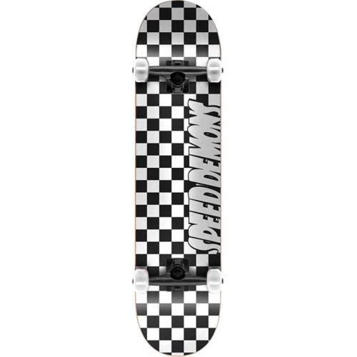 ΑΘΛΟΠΑΙΔΙΑ speed  checkers complete skateboard 7.25 - μαύρο/ασπρο 65.020601999A675 5056544400610