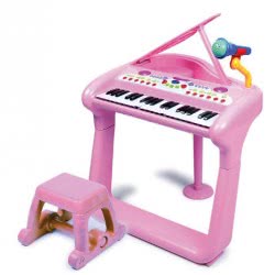 Toys-shop Choice Αρμόνια Με Σκαμπό Piano Σε 3 Χρώματα JM022593 5262088225934