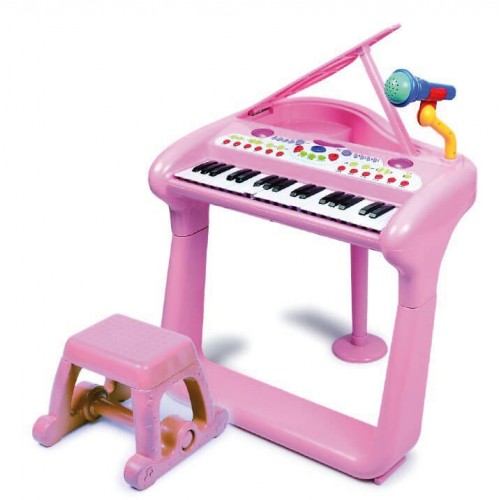 Toys-shop Choice Αρμόνια Με Σκαμπό Piano Σε 3 Χρώματα JM022593 5262088225934