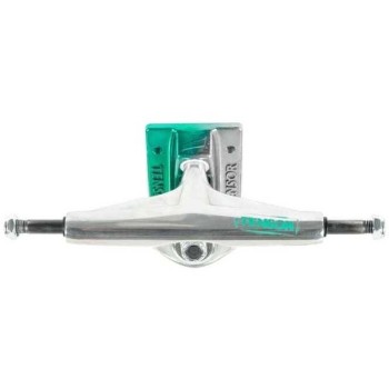 ΑΘΛΟΠΑΙΔΙΑ Alum Stencil Mirror Axles - Raw/green Fade Color Green, Size 5.25 Inches 49.10415337/RGRF/5.25 194521036652