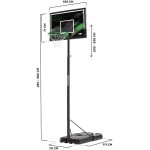 ΑΘΛΟΠΑΙΔΙΑ Salta Forward Dashboard Andamp? Basketball Hoop - Black 98.5132 8719425451329